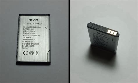 Батареи BL-4C и BL-5C: обзор