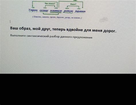 Внутри предложения: ваш новый друг