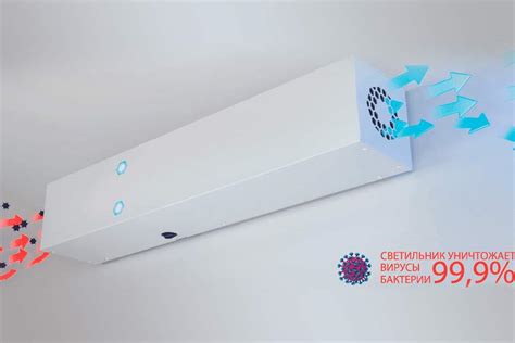 Использование ультрафиолетовых ламп для очистки воздуха