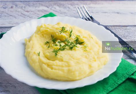 Картофельное пюре с говяжьим языком