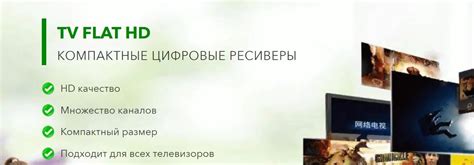 Настройка телевизионного приемника на антенну TV Flat HD