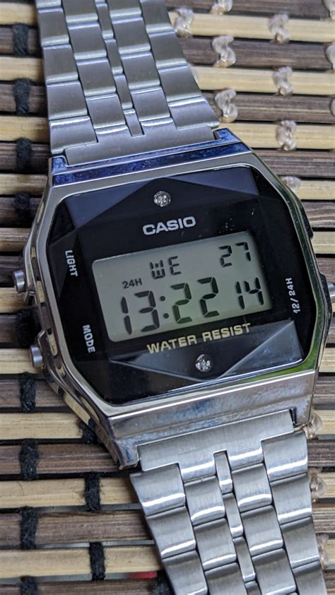 Начало работы с часами Casio 593 A159W