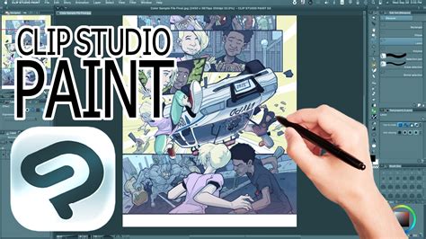 Откройте Clip Studio Paint