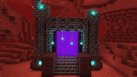 План создания красивого портала в ад в Minecraft