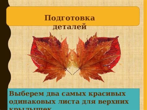 Подготовка шаблона для крылышек