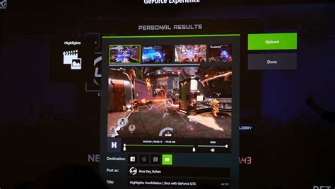 Подтверждение отключения функции Shadowplay Highlights