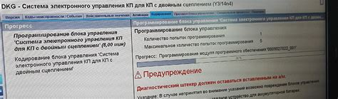 Проверка и обновление программного обеспечения автомобиля
