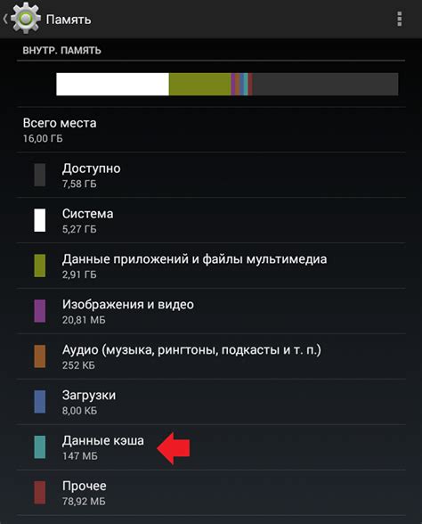 Удаление кэша и данных Камеры для оптимизации работы