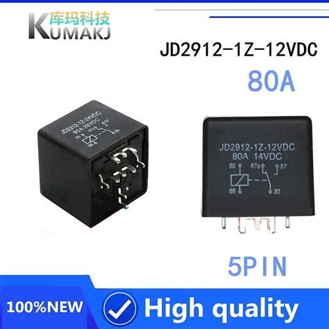 Характеристики реле Chansin JD2912 12VDC 1Z