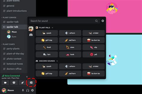 Шаг 2: Подключение soundboard к Discord через настройки