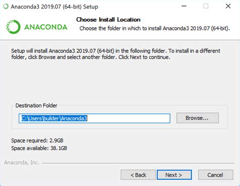 Шаг 3: Проверка установки Anaconda
