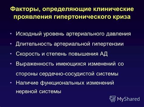 Антропологические факторы проявления изменений