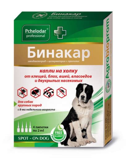 Бинакар: описание и свойства препарата