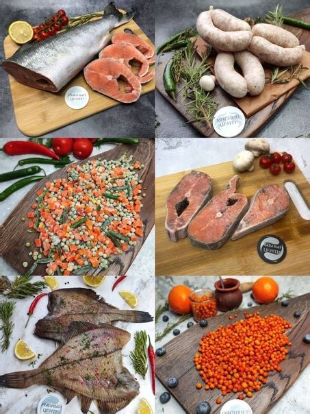 Богатство морских продуктов