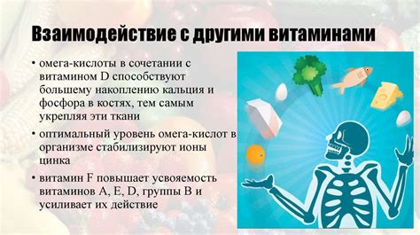 Взаимодействие комбилипена с витаминами в организме
