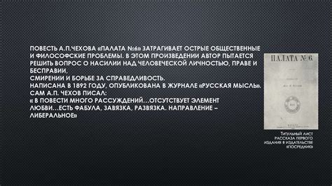 Дурные общественные устои в произведении