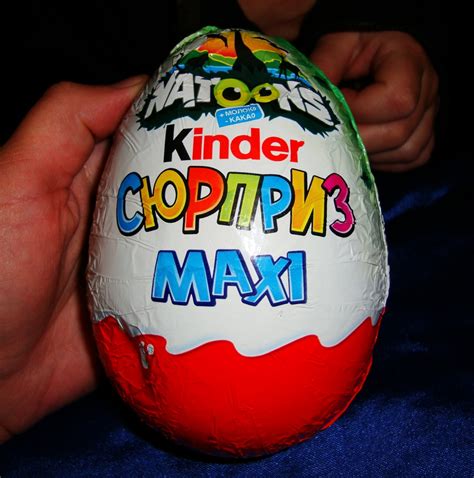 Из чего состоит яйцо Kinder Surprise