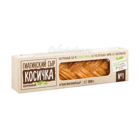Калорийность сыра косички
