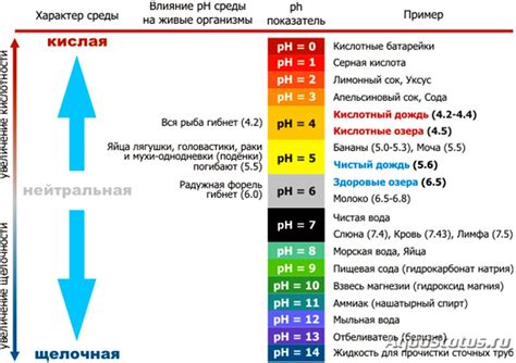 Кислотность воды