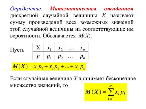 Математическое определение