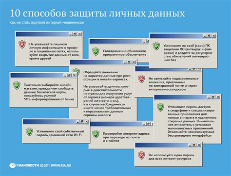 Меры защиты: как обезопасить свои данные