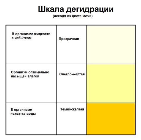 Моча и ее окраска