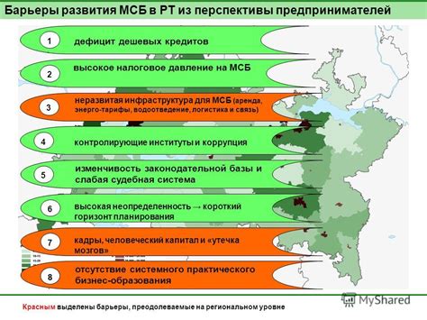 Неразвитая инфраструктура муниципалитетов