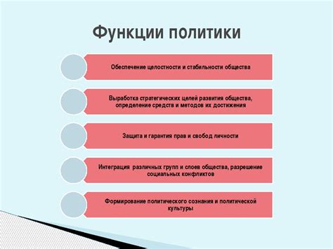 Ограничения внутренней политики компании
