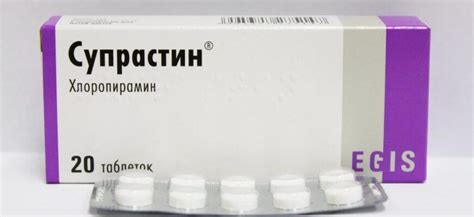 Особенности применения Супрастина