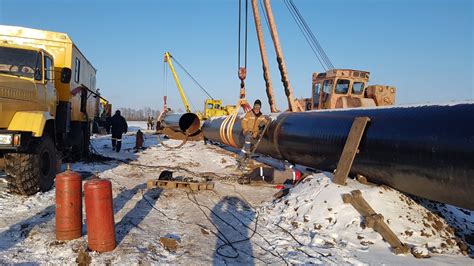 Особенности процесса варки отводов на газопроводе