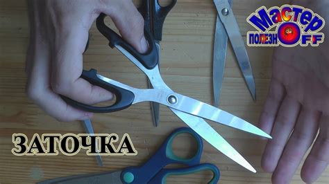 Острота и заточка ножниц