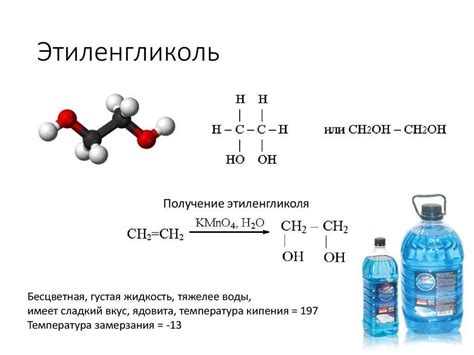 Применение этиленгликоля