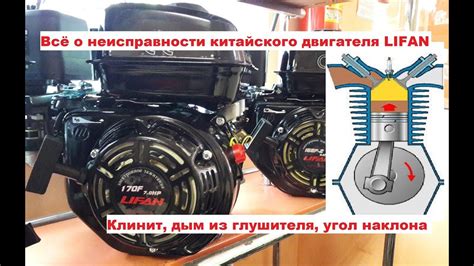 Причины дымления мотоблока белым дымом
