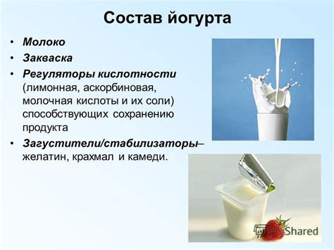 Причины кислотности йогурта