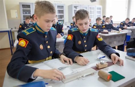 Процесс отбора в кадетскую школу