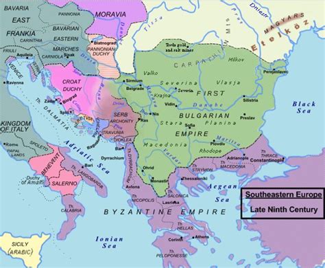 Результаты альянса между Великой Моравией и Византией