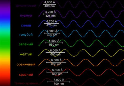 Световые волны и цветовой спектр