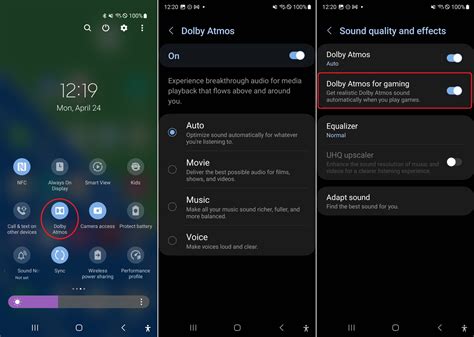 Снижение производительности устройств Samsung при использовании Dolby Atmos