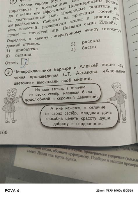 Современный взгляд на сказку Аксакова