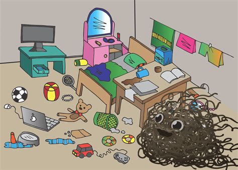 Создает беспорядок и грязь