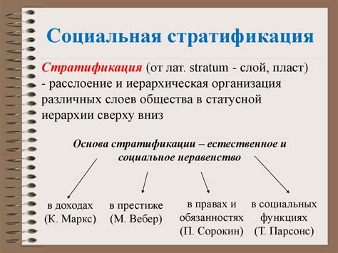 Социальная стратификация: неизбежная реальность современного мира