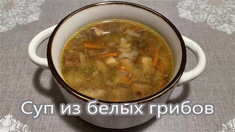 Способы снижения кислотности супа из белых грибов