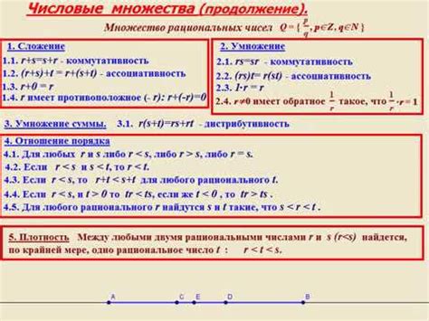 Числа. Понятие и свойства
