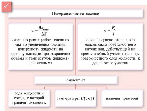  Плотность и поверхностное натяжение 