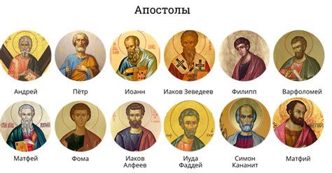 12 свечей - символы апостолов
